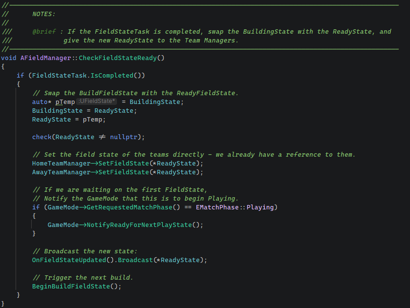 FieldManager::FieldReady